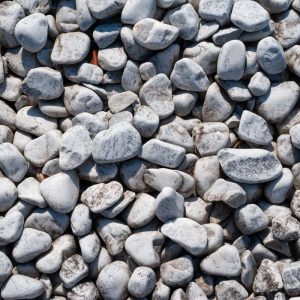 ice blue pebbles
