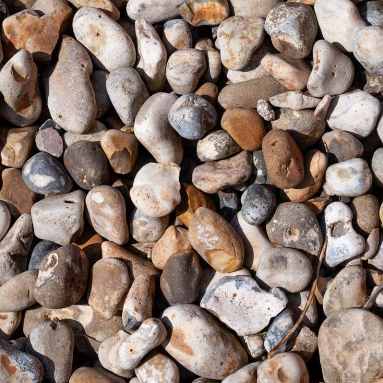Oyster Pearl Pebbles 40mm Offerton Sand and Gravel