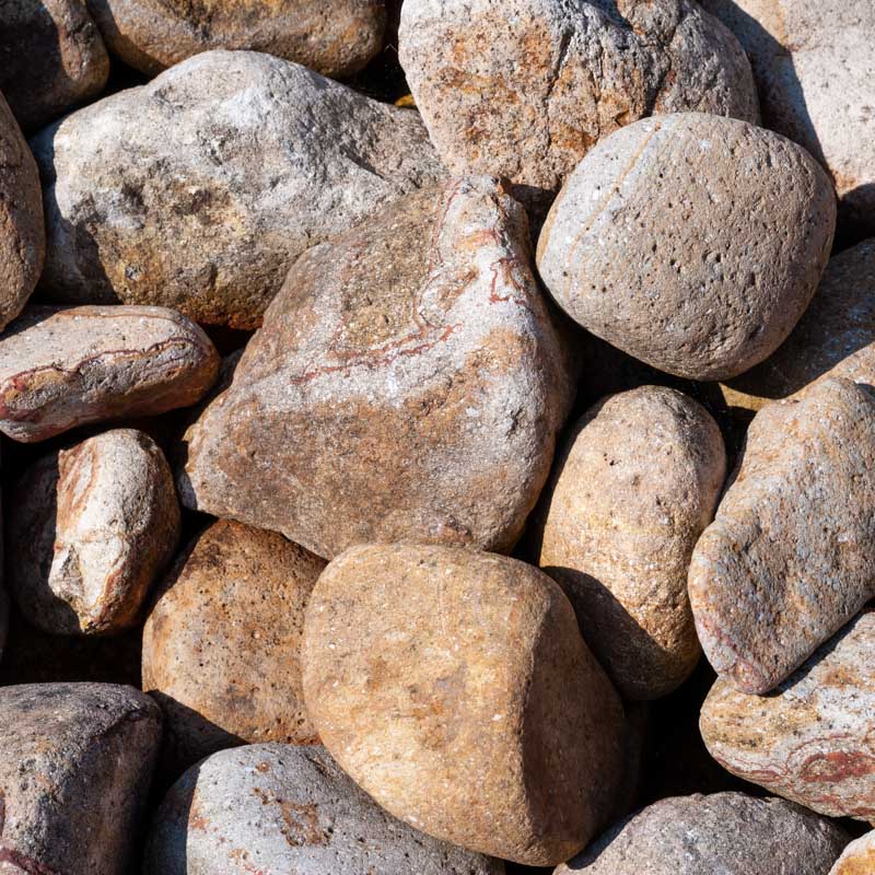 Rainbow Cobble 40150mm Offerton Sand and Gravel