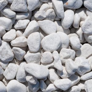 white pebbles 20-40mm