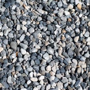 Ocean blue pebbles